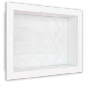 Nicho Texturizado 40x30 Branco Cozimax