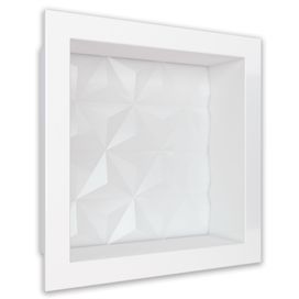 Nicho Texturizado 30x30 Branco Cozimax