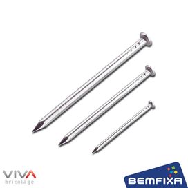Prego Aço Com Cabeça 3,00X40Mm Com 10 Peças Bemfixa