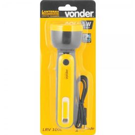 Lanterna Recarregável 80 -100 Lúmens, Lítio LRV100L Vonder