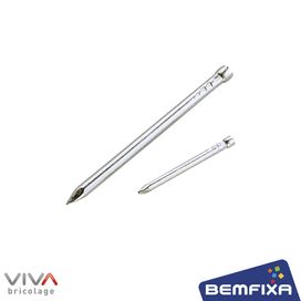 Prego Aço Sem Cabeça 2,50X35mm Com 100Peças Bemfixa