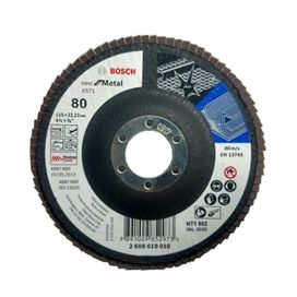 Disco Flap Metal 115mm Gr80 Bosch