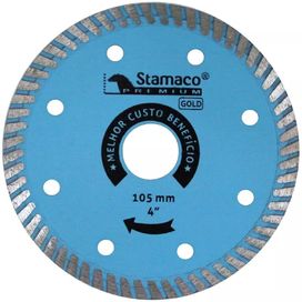 Disco Diamantado para Porcelanato 4 Gold Stamaco