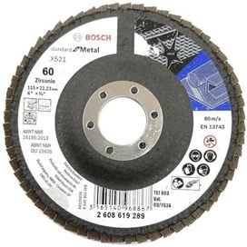 Disco Flap Metal 115mm Gr60 Bosch