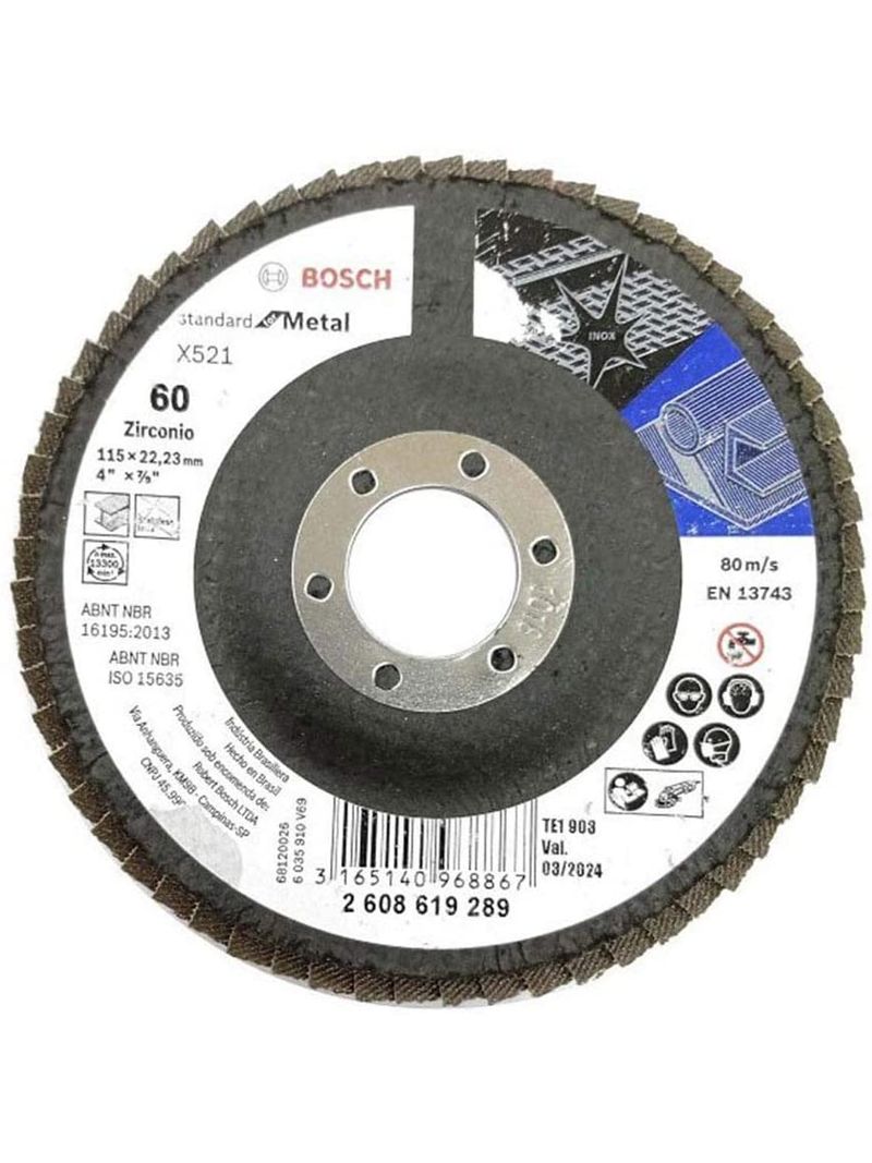 Disco-Flap-Metal-115mm-Gr60-Bosch-