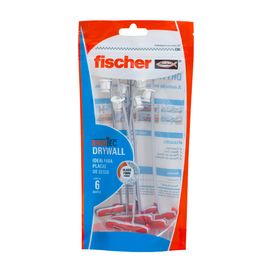 Bucha Duotec 10mm com 6 Unidades Cinza Fischer