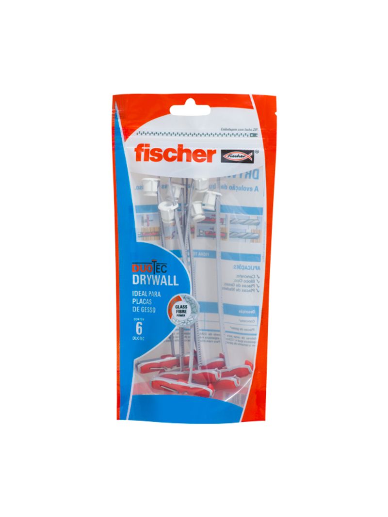 Bucha-Duotec-10mm-com-6-Unidades-Cinza-Fischer