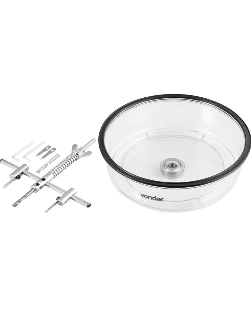 Furador-Ajustavel-40-a-200mm-com-Coletor-Transparente-Vonder