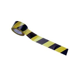 Fita Zebrada 07cm x 200 m AM/PT Dur Amarelo/Preto Balaska