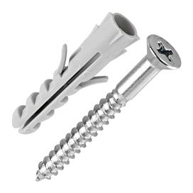 Parafuso Cabeça Chata PH com Bucha Bemfixa Nylon 5 mm