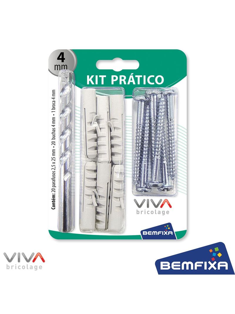 Kit-Pratico-Bemfixa-com-Bucha-Parafuso-Broca
