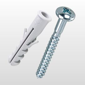 Parafuso com Bucha e Anel 08mm com 5 peças Bemfixa