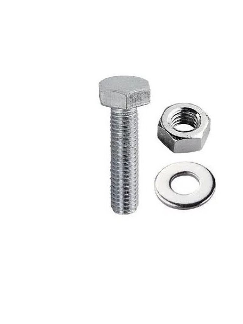 Parafuso-Sextavado-Unc-5-16-x-2-Com-Porca-Arruela-Bemfixa.