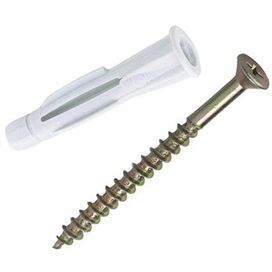 Parafuso com Bucha 4X50mm 06mm com 4 peças Bemfixa
