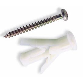 Parafuso 4.0x50mm com Bucha Frog 10x40mm Bemfixa