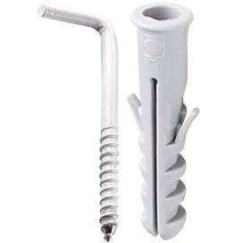 Escapula com Bucha 4,4 x 70 mm 08mm Branco Bemfixa