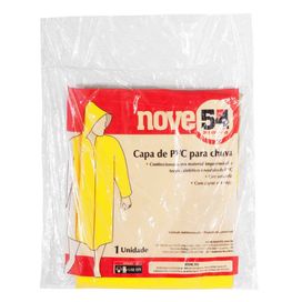 Capa Chuva Pvc Laminado Gg Nove54  Amarela