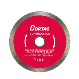 Disco Diamantado Cont Eco 110mm Cortag