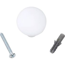 Batedor para Porta Bola 9004 Bemfixa  Branco