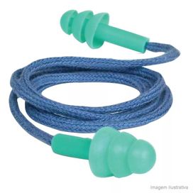Protetor Auricular Silicone Com Cordão  Dura Plus