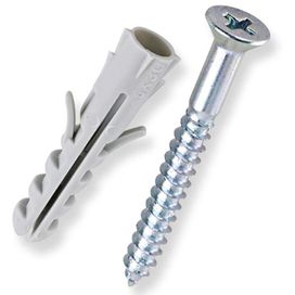 Parafuso Cabeça Chata Phillips Com Bucha Nylon Bemfixa10mm