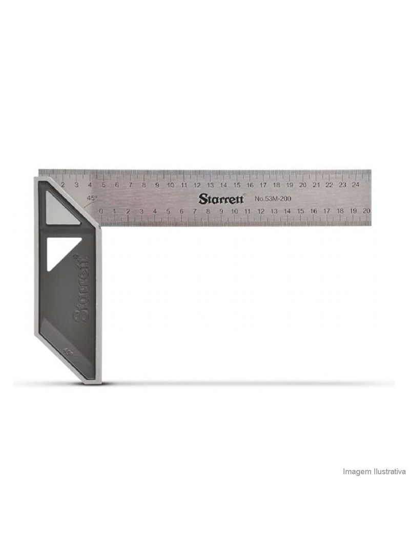 Esquadro-45°-250mm-Starrett-