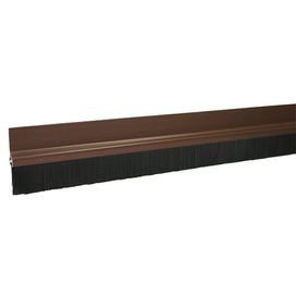 Friso Para Porta Com Escova 80cm Patroll Marrom Stamaco