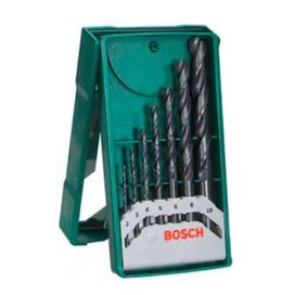 Jogo de Brocas Mini X-Line com 7 Peças para Madeira Bosch Ferramentas