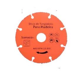 Disco de Tungstênio Madeira 110x20 Stamaco