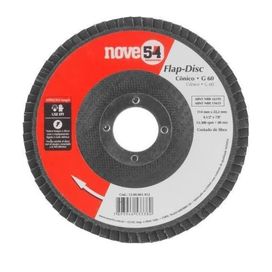 Flap Disco Cônico 4.1/2"" G60 Costado Fibra Nove54