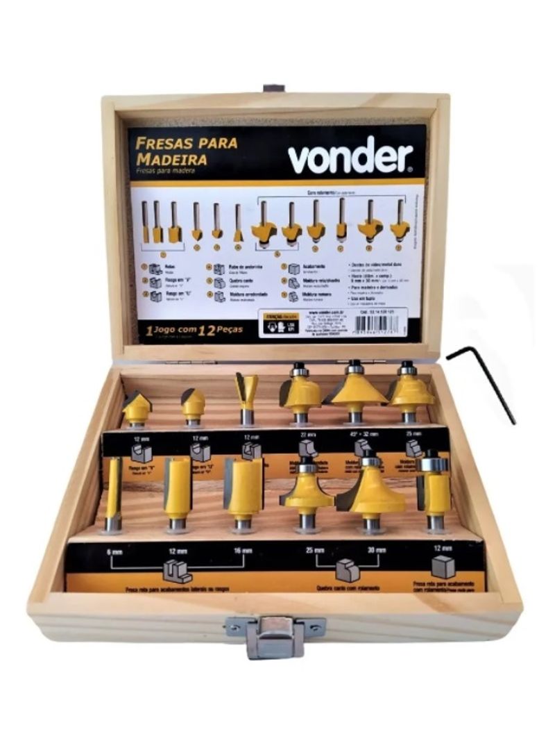 Jogo-Fresas-Para-Madeira-Com-12-Vonder-