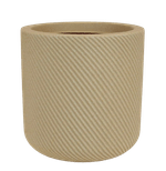 Vaso-Vite-Cilindro-Polietileno-Nº3-VCP3-Areia-Vogue