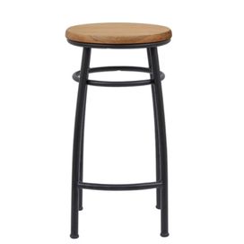 Banco Viracopos 60cm Madeirado Metalnew