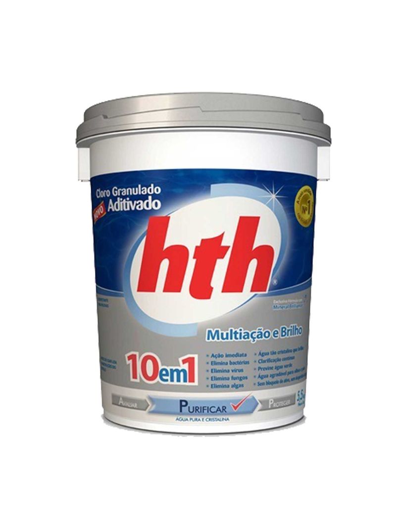 Cloro-Granulado-Aditivado-10-em-1-Azul-Prata-55kg--HTH