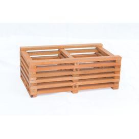 Cachepô Duplo Violeta com Suporte Jatoba Massol