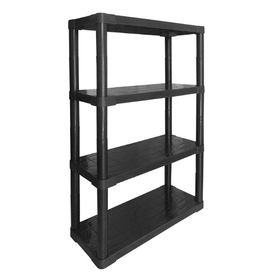 Estante Modular Super com 4 Prateleiras Preto Tramontina
