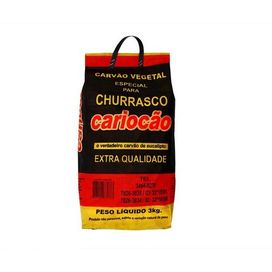 Carvão Cariocão 3kg 01 Pinga Fogo