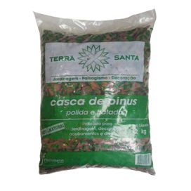 Saco de Casca de Pinus 2 Kg  Amigos Unidos