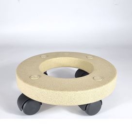 Suporte com Rodas de Nylon 30Cm Srn30-ar Areia Vogue