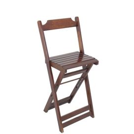 Cadeira Bistrô Dobrável Madeira Imbuia 221 Madesil
