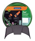 Mangueira-para-Jardim-flex-com-Suporte-com-Engate-Rosqueado-e-Esguicho-25mt-Verde-Tramontina