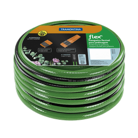 Mangueira para Jardim flex  15M Verde Tramontina