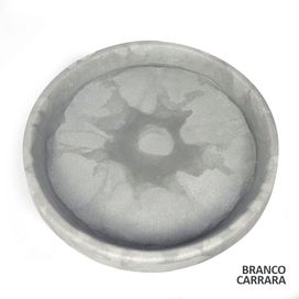 Prato Redondo Riscatto Polietileno Mini Carrara Vouga Decor