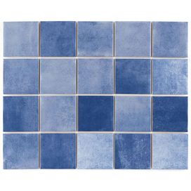 Revestimento 7,5x7,5 Noronha Safira Mesh Brilhante Bold Eliane