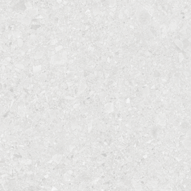 Porcelanato 72x72CM Terrazzine Bianco Acetinado Retificado Savane