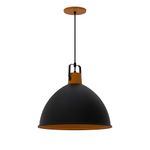 Pendente-Factory-G-1xE27-Preto-Fosco-Taschibra