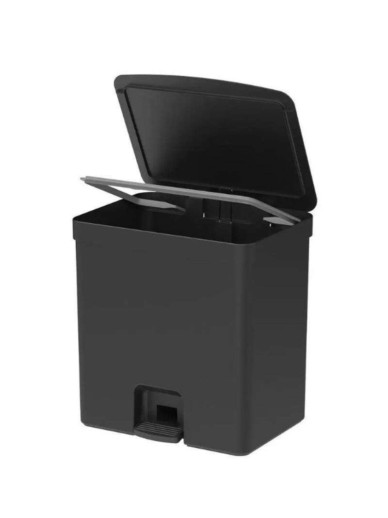 Lixeira-com-Pedal-Trium-20L-Preto-Fechado-LX4200-Martiplast