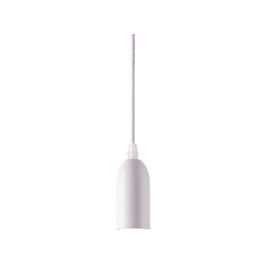 Pendente Dot Metal Longo Vintage 1xE27 Branco Taschibra
