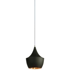 Pendente TD 901 1xE27 Preto Fosco Taschibra