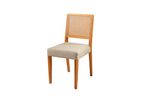 Cadeira-KR072-Ebano-Palha-Escura-Linho-Campinas-KR-Moveis